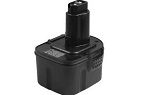 Nachbau-Akkupack, 12V 3,0Ah NiMH ersetzt DeWalt DE9071, DE9074, DE9037 und DE9501, deutsches Produkt