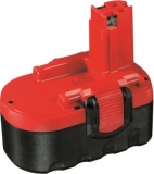 Nachbau-Akkupack, 18V, 3,0Ah NiMH, ersetzt Bosch 2607335266 und Weitere