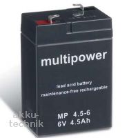 Multipower MP4,5-6 Blei Akku