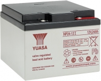 Yuasa NP24-12i 12V 24Ah Blei AGM Batterie, wartungsfrei, VdS