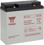 Yuasa NP17-12i 12V 17Ah Blei AGM Batterie, wartungsfrei, VdS