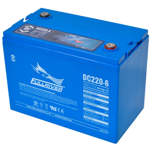 220AH AGM deep cycle Versorgungsbatterie BlueSolar