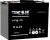 Triathlon TL12-70, 12V 76,3Ah Blei AGM long life Batterie wartungsfrei