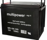 Multipower MPL150-12Si Blei AGM Batterie Stückzahlen bitte anfragen